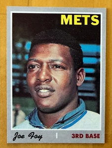 1970 Topps Baseball #138 Joe Foy - New York Mets - EX++ - Bild 1 von 2