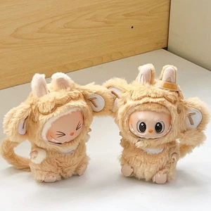 Nuevo Para Labubu Mono Ropa - Lindo Conjunto con Orejas Grandes Sombrero para Muñecas de Vinilo - Imagen 1 de 9