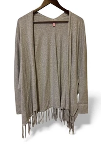 Lily Pulitzer Cardigan Woman’s Size Small Gray #27910 Oversized - Picture 1 of 4