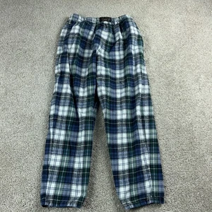 Vermont Flannel Company Pajama Pants Mens Medium Green Plaid Sleepwear Bottoms - Picture 1 of 11