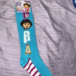 Dora The Explorer Long Socks - Picture 1 of 4