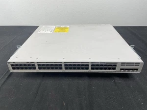 Cisco C9300L-48P-4X-A 48P 10/100/1000(PoE+) 4x10G Advantage 48 Port Switch - Photo 1/7