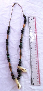 Vintage Nagaland Stammesschamane Talisman Halskette - Bild 1 von 1