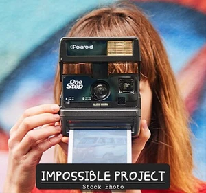 Half Off! Rare Impossible Project Polaroid 600 OneStep Instant Camera w/Bag VG+ - Picture 1 of 15