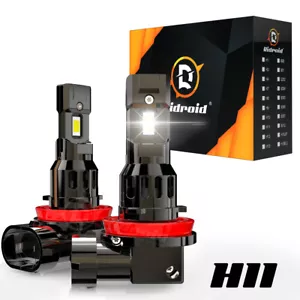 2x H11 H8 H9 LED Fog Light Lamp Bulbs 6000K Super Bright DRL Canbus Error Free - Picture 1 of 14