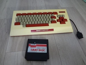 FAMILY BASIC and keyboard set Famicom FC NES Nintendo Tested Work - Picture 1 of 24