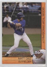 2005 MultiAd Sports Pacific Coast League Top Prospects Matt Diaz #12