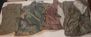 2 Camo Long Sleeve, 1 Green & 1 Camo Rain jacket/ xl/2xl/3x - Picture 1 of 5