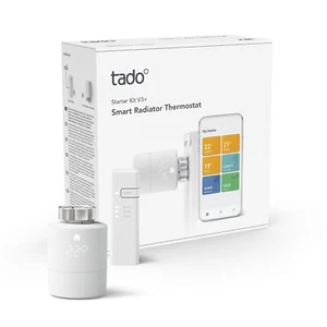 tado° Smartes Heizkörper-Thermostat Starter Kit V3+ (V3P-SK-ST01/B01-TC-ML-00) - Bild 1 von 3