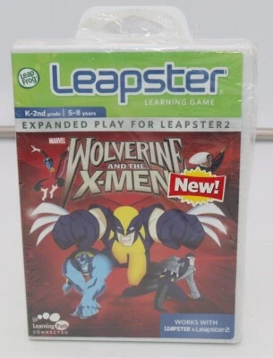 Leap Frog Leapster Wolverine and the X-Men Learning Game - Marvel K-2nd - Image 1 of 4