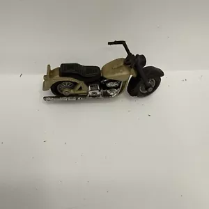 Vintage Matchbox Lesney #50 1980 Harley Davidson Gold Motorcycle Bike Toy - Picture 1 of 6