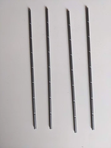 4x Marvel Legends GAMBIT BO STAFF STICK 1:12 Figure Part Weapon (60th 3 Pack) Cover