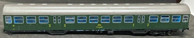 HO ROCO Personenwagen CFL COACH CAR #2. GREEN + BLUE INTERIOR OO HO VINTAGE RARE - Image 1 of 4