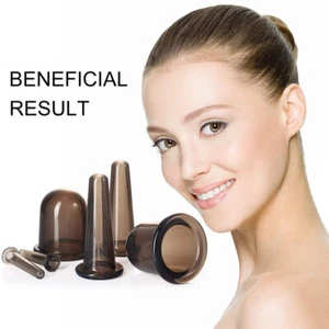 Silikon-Schröpfen Vakuum-Saug-Lifting-Gesichts-Gesichts-Augen-Massage-Sch ZF - Bild 1 von 14
