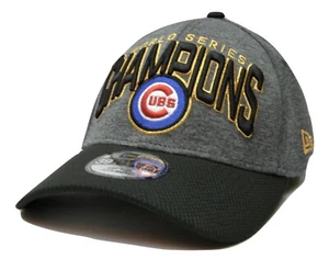 Chicago Cubs New Era 39THIRTY World Series Champions MLB Baseball Hat - Picture 1 of 6