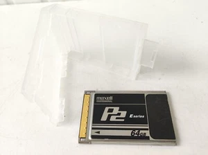 MAXELL P2C-64E P2 MEMORY CARD E SERIES 64gb carte mémoire - warranty - Picture 1 of 2