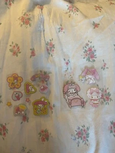 2 Sheets My Melody Stickers Kawaii 13 Total Vintage Look Cute - Picture 1 of 10