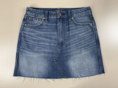 Falda vaquera 29 Jean Y2K Festival Boho Western Rodeo Abercrombie & Fitch para mujer Foto 1 de 4