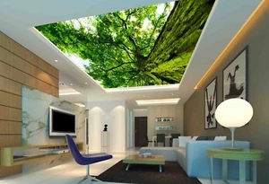 3D Nature Tree Sky 48 Wall Paper Wall Print Decal Wall Deco AJ WALLPAPER Summer - Picture 1 of 6