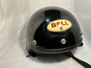 Vintage Bell II Half Shell DOT Motorcycle Helmet. Old School Head Protection. - Picture 1 of 11