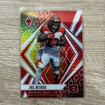 2020 Panini Phoenix - #39 Joe Mixon Fire Burst Cincinnati Bengals Houston Texans - Image 1 of 2