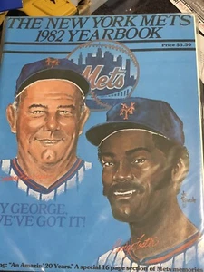 1982 NEW YORK METS Jahrbuch GEORGE FOSTER Bamberger 20th ANNIVERSARY - Bild 1 von 1