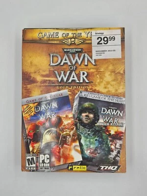 Warhammer 40000 Dawn of War Gold Edition PC 2005-- *Missing Disk 2* - Image 1 of 4