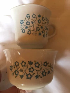 Corelle Blue Heather Sugar and Creamer Lid - Picture 1 of 3