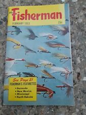 Vintage 1953 The Fisherman Magazine,Vintage Fishing Magazines,Fishing Books