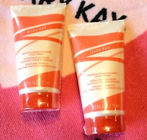 2er-Set - MARY KAY HANDCREME MANGO & ORANGE BLUME ~ 2,5 FLÜSSIG OZ. - Bild 1 von 2