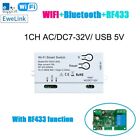 WiFi  Switch  DIY Timer 1CH 7-32V RF433 2.4G WiFi Smartlife Home3609