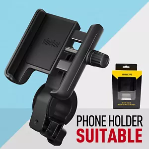 E-Scooter Phone Holder For Ninebot Electric Scooter Xiaomi E-Bike Bicycle Black - Picture 1 of 16