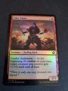*foil* VALOR SLINGER Adventures in Forgotten Realms MTG NM - Picture 1 of 2
