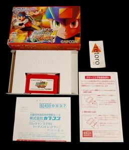 MEGAMAN BATTLE NETWORK 4 RED SUN ROCKMAN EXE Game Boy Advance GBA Nintendo JAP - Foto 1 di 4