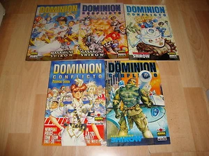 DOMINION CONFLICTO DE MASAMUNE SHIROW MANGA COMIC SERIE LIMITADA DE 5 NUMEROS - Imagen 1 de 1