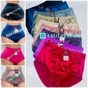 Women's Coco Secrets 6 Pack Satin Full Coverage Panties Underwear #38301 Sz XL - Picture 1 of 10