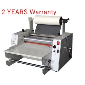 35cm Roll Laminating Machine Hot Cold Laminator Single/Double Laminating Machine - Picture 1 of 7