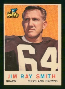 Jim Ray Smith Uer RC 1959 Topps 59 Nº 101 VGEX+ 65140 - Imagen 1 de 2