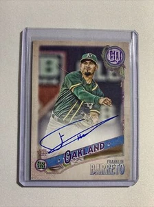 Franklin Barreto 2018 Topps Gypsy Queen Auto Autograph #GQAFB Angels M20 - Picture 1 of 2