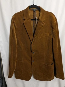 Banana Republic braune Cord Sport Jacke Mantel 46 L maßgeschneiderte Passform brandneu neu mit Etikett - Bild 1 von 12
