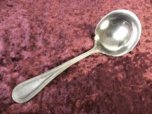 BEADED ANTIQUE Gravy / Sauce Ladle Towle 18/8 Stainless Steel GERMANY - Picture 1 of 3