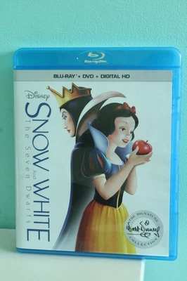Snow White and the Seven Dwarfs (Blu-ray + DVD) Disney NEW - FREE SHIPPING - Image 1 of 3