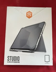 New In Box STM Studio 10th Gen iPad Case - Gray -Free Shipping -Studio For IPad - Picture 1 of 6