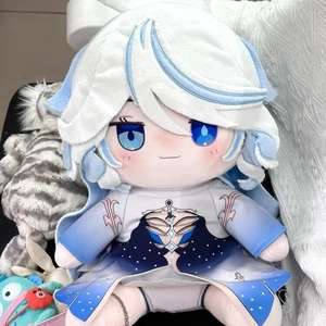Anime Genshin Impacto Furina Sentado Peluche Muñeca Juguetes Regalo Almohada Juegos 40 cm - Imagen 1 de 17