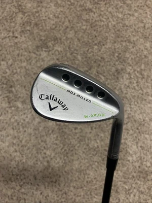 Callaway Mack Daddy 3 MD3 CHROME W Grind 58* Lob Wedge Wedge Flex Graphite RH - Image 1 of 4