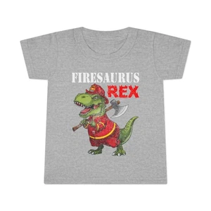 Firesaurus Rex Dinosaur Tee - Picture 1 of 7