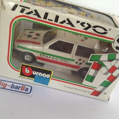 🔥Lot vintage🚗 BBURAGO FIAT UNO ITALIA '90 1:24 🍂 AUTUMN SALE 🍂☕ - Immagine 1 di 4