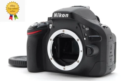 [MINT w/Battery] Nikon D D5200 24.1MP Digital SLR Camera Body D5200 Black JAPAN - Image 1 of 4