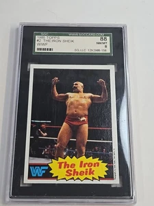 1985 Topps WWF - Iron Sheik #2 - Picture 1 of 6
