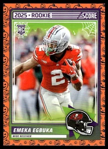 2025 Score or Treat Rookies Emeka Egbuka #2 RC Tampa Bay Buccaneers - Picture 1 of 2